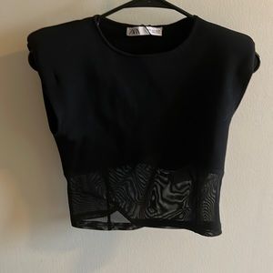 Zara crop top